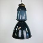 Industriële Geëmailleerde Fabriekslamp By Efc thumbnail 4