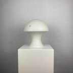 Zeldzame Witte Melkglas Peill En Putzler Paddestoel / Mushroom Tafellamp 1970 thumbnail 6