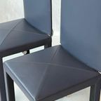 Arcalla Eetkamerstoelen Set 4x B&b Italia Paolo Piva Vintage thumbnail 4