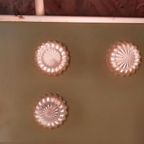 Retro Vintage Wandlampje Met Sterren, Pastel Geel, Sixties thumbnail 4