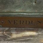 Jean Marie Boucher "Verdun". Gaulois Appuyé Sur Son Glaive. thumbnail 4