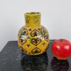Een Prachtige Gele Bitossi Vaas, Ontworpen Door Aldo Londi thumbnail 4