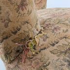Zeldzame, Zeer Decoratieve 19E-Eeuwse Stierenhoornfauteuil (1870) thumbnail 13