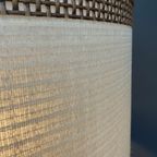 Bamboo Look Floorlamp Large White Shade thumbnail 10