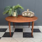 Teak Round Coffee Table By Peter Hvidt For France And Son 1960S Denmark thumbnail 2