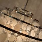 Xxl Capiz Schelpen Hanglamp Opaline Parelmoer Kroonluchter thumbnail 10