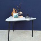 Antieke Engelse Hangoor Tafel Met Groen Leer Ingelegd Blad thumbnail 23