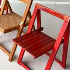 Jaren 70 Klapstoelen 6X Vintage Stoelen Retro Prijs P/Stuk thumbnail 4