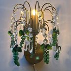 10 Beschikbaar Groene Druiven Wandlampen Vintage Kristal thumbnail 7