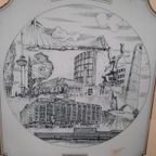 Glasgravure Van De Stad Rotterdam/ G.swanepoel thumbnail 3