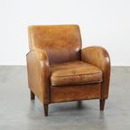 Schapenleren Armchair Met Een Strak Design En Een Uitmuntend Zitcomfort thumbnail 2