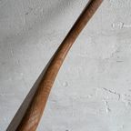 Heron Crane Sculptural Wooden Art Piece thumbnail 2