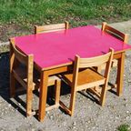 Kindertafel Met 4 Stoeltjes thumbnail 10