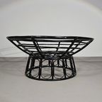 Papasan Rattan Lounge Chair 1970s Width 120 Height 70 Cm thumbnail 11
