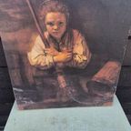 Rembrandt Van Rijn, Het Meisje Met De Bezem, Reproductie thumbnail 4
