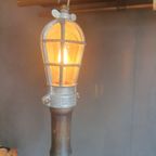 Crouse Hinds Werklamp ' Troublelight' Uit De Jaren 30. thumbnail 12