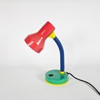 Trio Leuchten - Memphis Style - Bureaulamp - Groen-Rood-Blauw Tafellamp - Germany - 80'S thumbnail 3