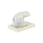 Ijsbeer Beeld Sculptuur Hars Pearlite Marblecraft Canada 12Cm | Kerst thumbnail 7