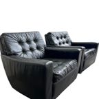 Set Van 2 Vintage Eenzitten / Fauteuils / Clubzetels thumbnail 3