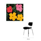 King & Mcgaw Bloemen, Ca. 1964 - Andy Warhol 60 X 60 Cm thumbnail 8
