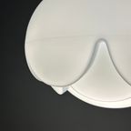 1 Of 4 Large Frosted Glass Artichoke Shaped Pendant Lamp Xl By Peill And Putzler, 1960 thumbnail 5