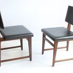 Rosewood Chair By Pieter De Bruyne For V-Form, 1960S, Belgium Set Of 2 thumbnail 14