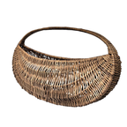 Vintage Woven Wicker Gondola Basket Extra Large thumbnail 2