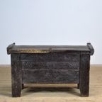 Antieke Herderskist, 1850’S thumbnail 10
