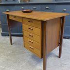 Set Van 4 Vintage Retro Stoelen Van Ontwerper Van Os thumbnail 25