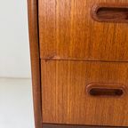 Scandinavische Teak Secretaire thumbnail 8