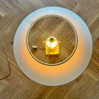 Glasstube & Brass Hollywood Regency Lamp thumbnail 12