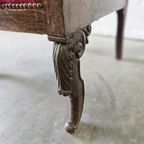 Vintage Antiekroze Stoel / Fauteuil thumbnail 7