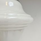 Opaalglazen Art Deco Plafondlamp Uit De 1960’S thumbnail 6
