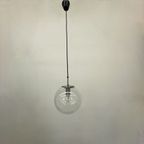 Large Limburg Glashütte Hanging Lamp Globe 1970S Germany thumbnail 14