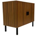 Vintage Kastje Compact Plak Fineer Jaren 70 Design thumbnail 15