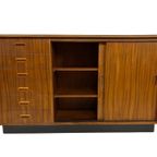 Vintage Dressoir Lowboard Tv Meubel Met Lades Jaren 60 Teak thumbnail 7