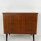 Scandinavisch Vintage Teak Fineren Ladekast Stenvo thumbnail 2