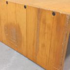 Vintage Houten Kubieke Salontafel Bijzettafel thumbnail 3