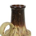 Fat Lava Vaas Xl Scheurich West Germany Aardewerk Beige Kuch 412-47 thumbnail 6