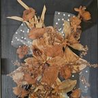 Vintage Wanddecoratie Ingelijste Droogbloemen thumbnail 3