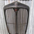 Antieke Radiator Grille Van Oldtimer Rover thumbnail 3