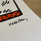 Keith Haring, Untitled(yellow Baby), Licensed By Artestar Ny, Printed In Uk thumbnail 3