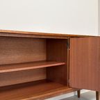 Vintage Houten Dressoir / Sideboard Met 2 Deurtjes En 3 Lades thumbnail 17