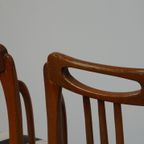 Mooie Set Van 6 Schuitema Eetkamerstoelen Jugendstil/ Art Nouveau Design thumbnail 16