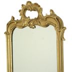 Antieke Franse Vergulde Spiegel Barok Stijl 19de Eeuw 148cm thumbnail 15