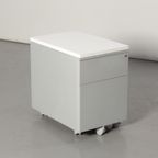 Officenow Verrijdbaar Ladeblok, Aluminium, 58 X 39 Cm, 2 Laden thumbnail 2