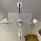 Bijzondere Art Deco 1930 Hanglamp Plafondlamp Lamp Frans thumbnail 5