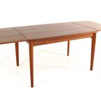 Grete Jalk Voor Glostrup Verlengbare Rechthoekige Eettafel Vintage thumbnail 12