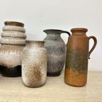 Set Of 6 Scheurich West Germany Vases , 1970S thumbnail 12