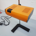 French Orange Desk Lamp Samp - Jean Rene Talopp & Samp Design Department - Manade thumbnail 6